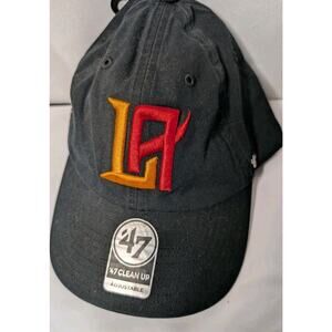 '47 Brand XFL LA Wildcats Black Hat Football Adjustable Mens Baseball Cap